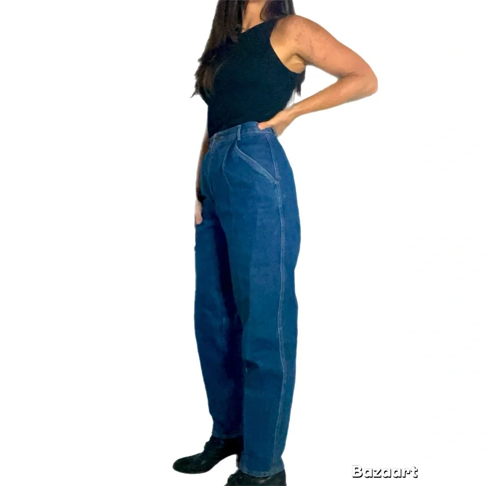 Vintage Calvin Klein High Waisted Jeans Size 8 - Picture 3 of 12